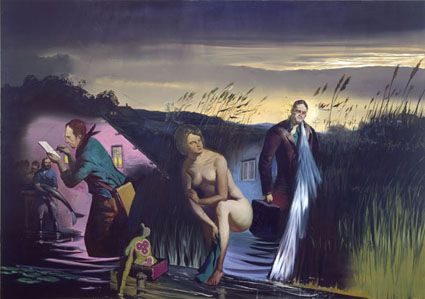 Neo Rauch Schilfland 2009 Oil on canvas 211 x 300 cm